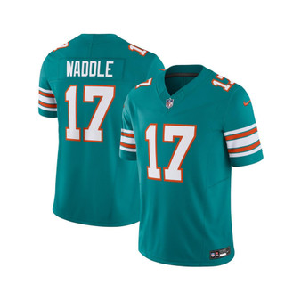 Men's Jaylen Waddle Aqua Miami Dolphins Vapor F.U.S.E. Limited Alternate 1 Jersey