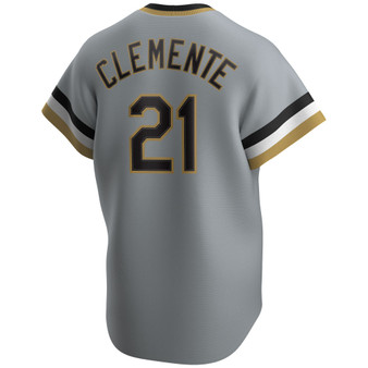 Men's Roberto Clemente Pittsburgh Pirates Coop Player Replica Jersey