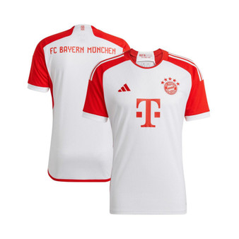 Men's White Bayern Munich 2023/24 Home Replica Jersey
