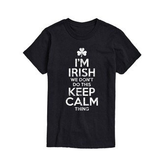 Men's Irish Don't Keep Calm Graphic T-shirt