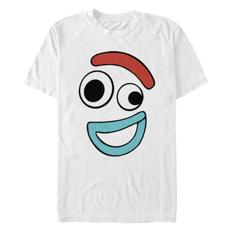 Men's Smiling Forky Short Sleeve Crew T-shirt
