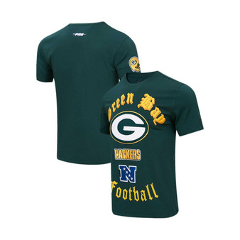 Men's Green Green Bay Packers Old English T-shirt
