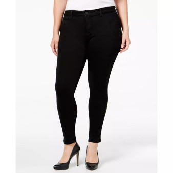 Trendy Plus Size Kiss Me Super-Skinny Jeans