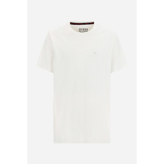 Men's Logo Crewneck T-shirt with Chest Patch Logo