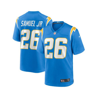 Men's Asante Samuel Jr. Powder Blue Los Angeles Chargers Game Player Jersey