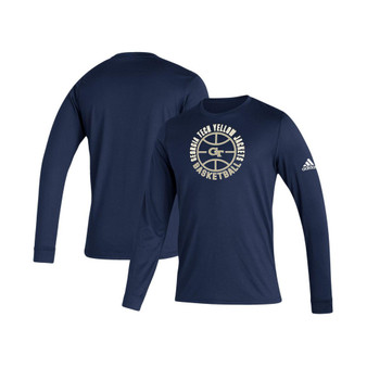 Men's Navy Georgia Tech Yellow Jackets Locker Room On Point Creator Long Sleeve T-shirt