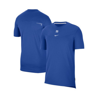 Men's Royal Duke Blue Devils 2021 Sideline Football Coaches Performance Top