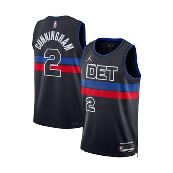 Men's Brand Cade Cunningham Black Detroit Pistons 2022/23 Statement Edition Swingman Jersey