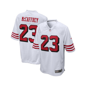 Men's Christian McCaffrey White San Francisco 49ers Game Jersey