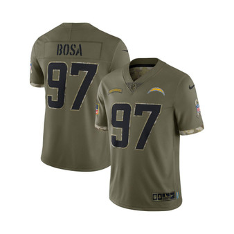 Men's Joey Bosa Olive Los Angeles Chargers 2022 Salute To Service Limited Jersey
