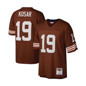 Men's Bernie Kosar Brown Cleveland Browns Legacy Replica Jersey