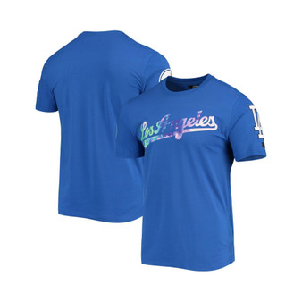 Men's Royal Los Angeles Dodgers Dip-Dye T-shirt