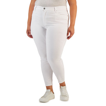 Trendy Plus Size Skinny Ankle Jeans