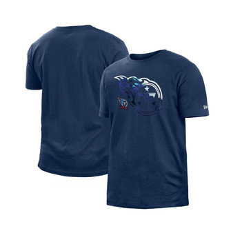 Men's Navy Tennessee Titans 2022 Sideline Ink Dye T-shirt