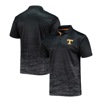 Men's Black Tennessee Volunteers Marshall Polo
