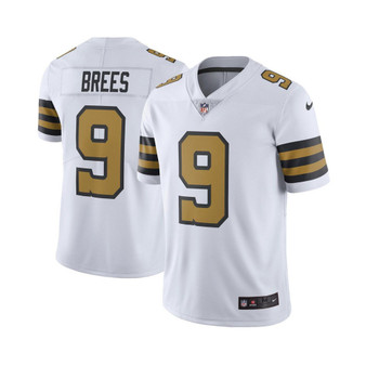 Men's Drew Brees White New Orleans Saints Vapor Untouchable Color Rush Limited Player Jersey