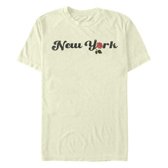 Men's New York Rose Short Sleeve Crew T-shirt