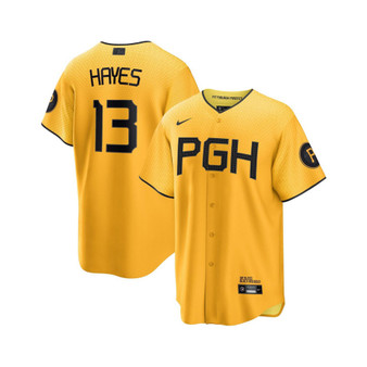 Men's Ke'Bryan Hayes Gold Pittsburgh Pirates 2023 City Connect Replica Player Jersey