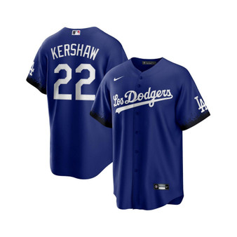 Men's Clayton Kershaw Royal Los Angeles Dodgers City Connect Replica Player Jersey