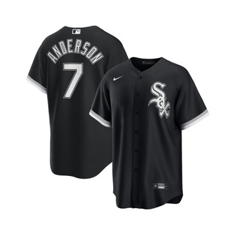 Men's Tim Anderson Black Chicago White Sox Alternate Replica Player Jersey