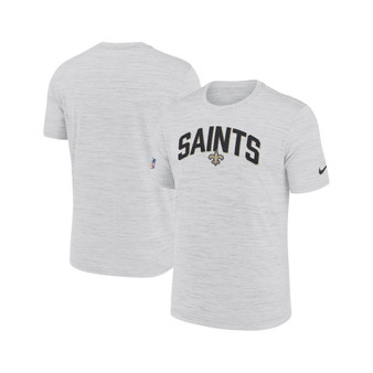 Men's White New Orleans Saints Velocity Athletic Stack Performance T-shirt