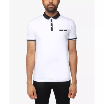 Men's Comfort Tipped Polo Shirt