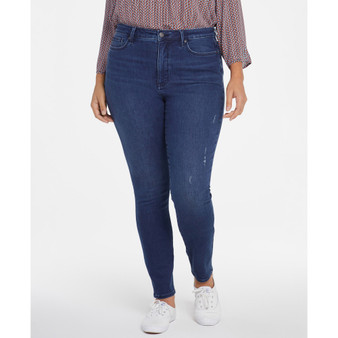 Plus Size Ami Skinny Jeans with High Rise