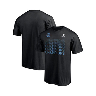 Men's Branded Black New York City FC 2021 MLS Cup Champions Standard T-shirt
