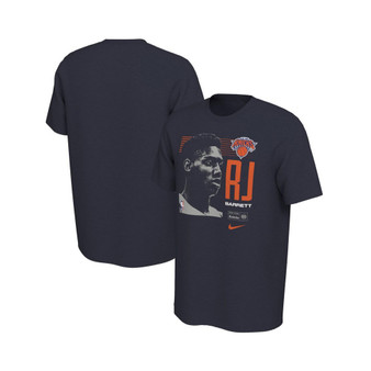 Men's RJ Barrett Navy New York Knicks 2019 NBA Draft First Round Rookie T-shirt