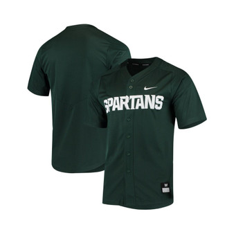 Men's Green Michigan State Spartans Vapor Untouchable Elite Full-Button Replica Baseball Jersey