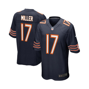 Men's Anthony Miller Navy Chicago Bears Game Player Jersey