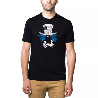 Mens Premium Blend Word Art T-Shirt - The Mad Hatter