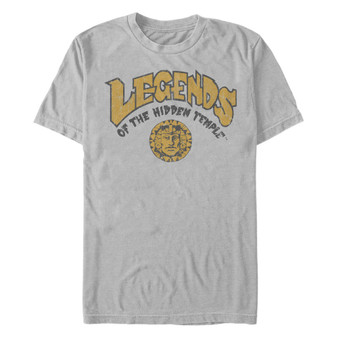 Nickelodeon Men's Legends of the Hidden Temple Retro Logo Short Sleeve T-Shirt