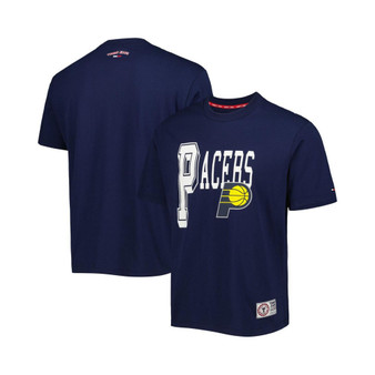 Men's Navy Indiana Pacers Mel Varsity T-shirt