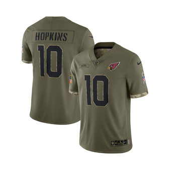 Men's DeAndre Hopkins Olive Arizona Cardinals 2022 Salute To Service Limited Jersey