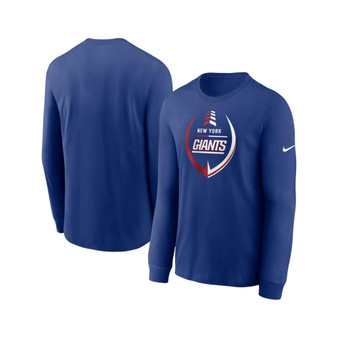 Men's Royal New York Giants Icon Legend Long Sleeve T-shirt