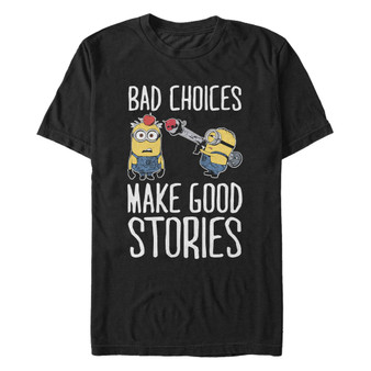 Minions Men's Humor Good Stories Short Sleeve T-Shirt