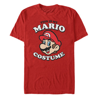 Nintendo Men's Super Mario Halloween Costume Short Sleeve T-Shirt