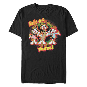 Men's Animaniacs Animated Series Nurse Trio Short Sleeve T-shirt
