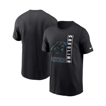 Men's Black Carolina Panthers Lockup Essential T-shirt