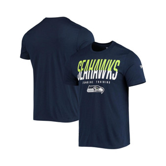 Men's College Navy Seattle Seahawks Combine Authentic Big Stage T-shirt