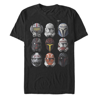 Men's Clone Helmets Short Sleeve Crew T-shirt