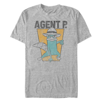 Men's Phineas and Ferb Agent P Short Sleeve T-shirt