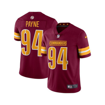 Men's Da'Ron Payne Burgundy Washington Commanders Vapor Limited Jersey