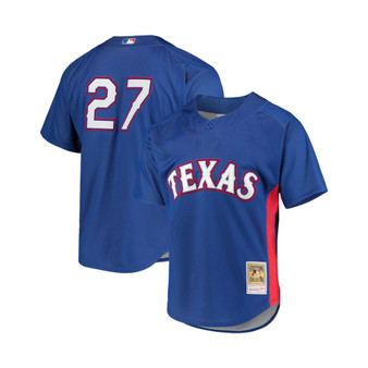 Men's Vladimir Guerrero Royal Texas Rangers Cooperstown Collection Mesh Batting Practice Jersey