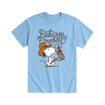 Men's Peanuts Ride'Em Cowboy T-Shirt