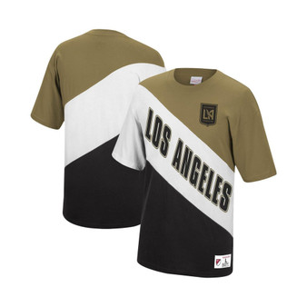 Men's Gold, Black Lafc Play By Play T-shirt