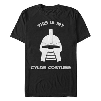 Battlestar Galactica Men's Cylon Halloween Costume Short Sleeve T-Shirt