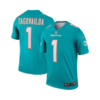 Men's Tua Tagovailoa Aqua Miami Dolphins Legend Jersey