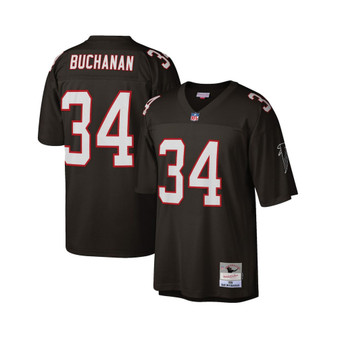 Men's Ray Buchanan Black Atlanta Falcons Retired Player Legacy Replica Jersey